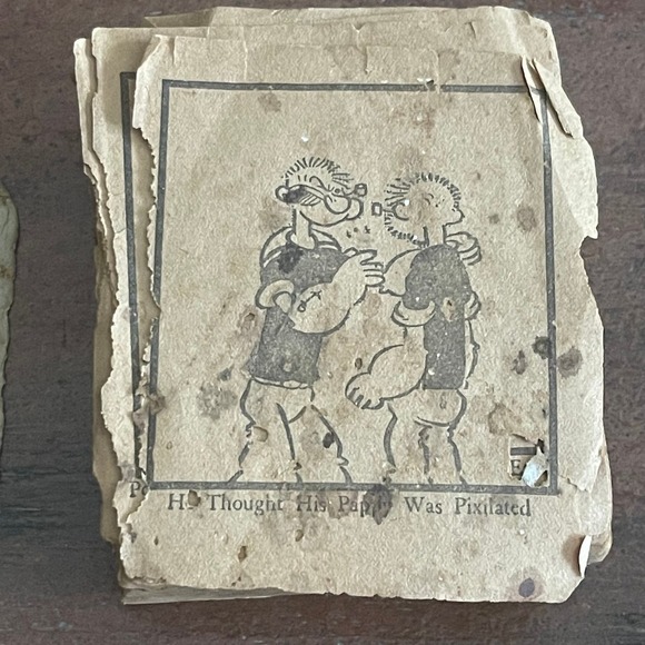 Vintage 1930's 05 Mini Books Popeye , Flash Gordon , Laurel & hardy, Donald Duck - Picture 4 of 12